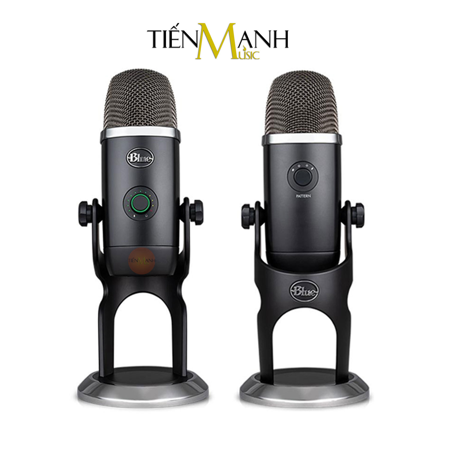 Micro Blue Yeti X USB 4 Condenser - Mic Thu Âm Podcast, Livestream, Radio, ASMR Microphone Phòng Thu Studio Hàng Chính Hãng - Kèm Móng Gẩy DreamMaker