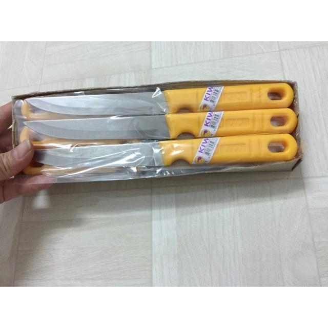 Dao gọt hoa quả kiwi 21cm thái lan nhỏ cán vàng 511, 512 - knife