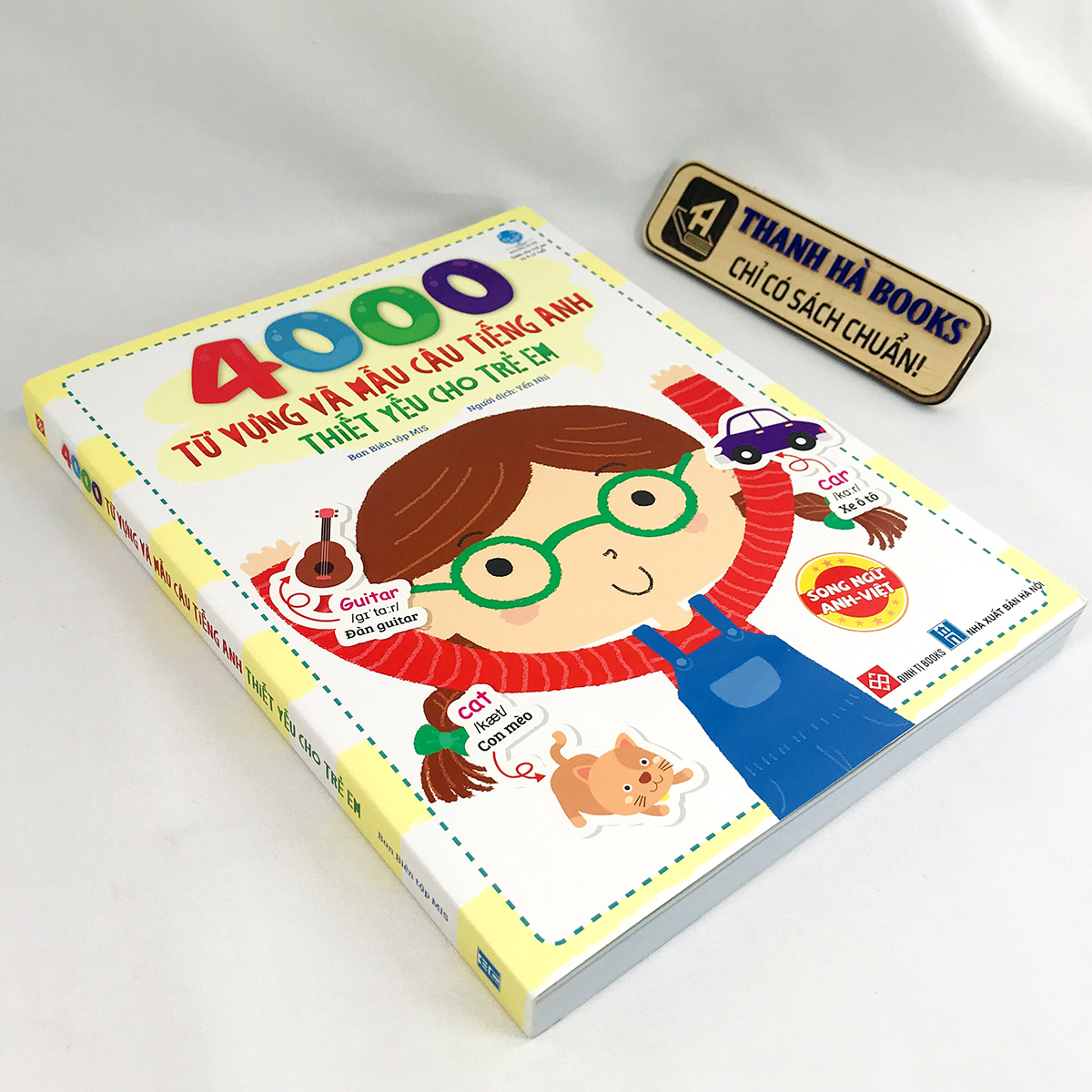 Sách 4000 Từ Vựng Và Mẫu Câu Tiếng Anh Thiết Yếu Cho Trẻ Em (Song ngữ Anh-Việt cho bé từ 4-12 tuổi) - Thanh Hà Books