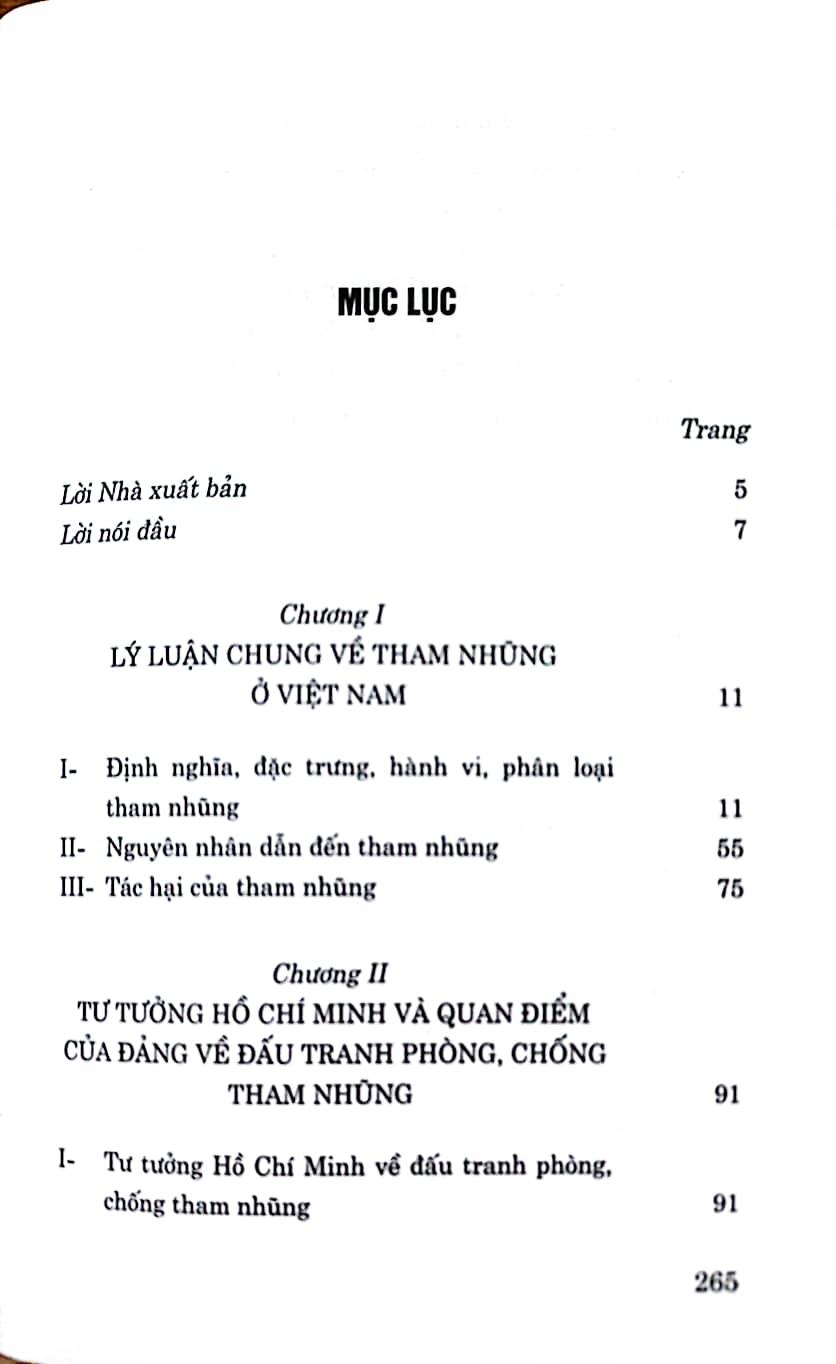 Tham nhũng và hoạt động của Công an nhân dân trong đấu tranh phòng, chống tham nhũng ở Việt Nam