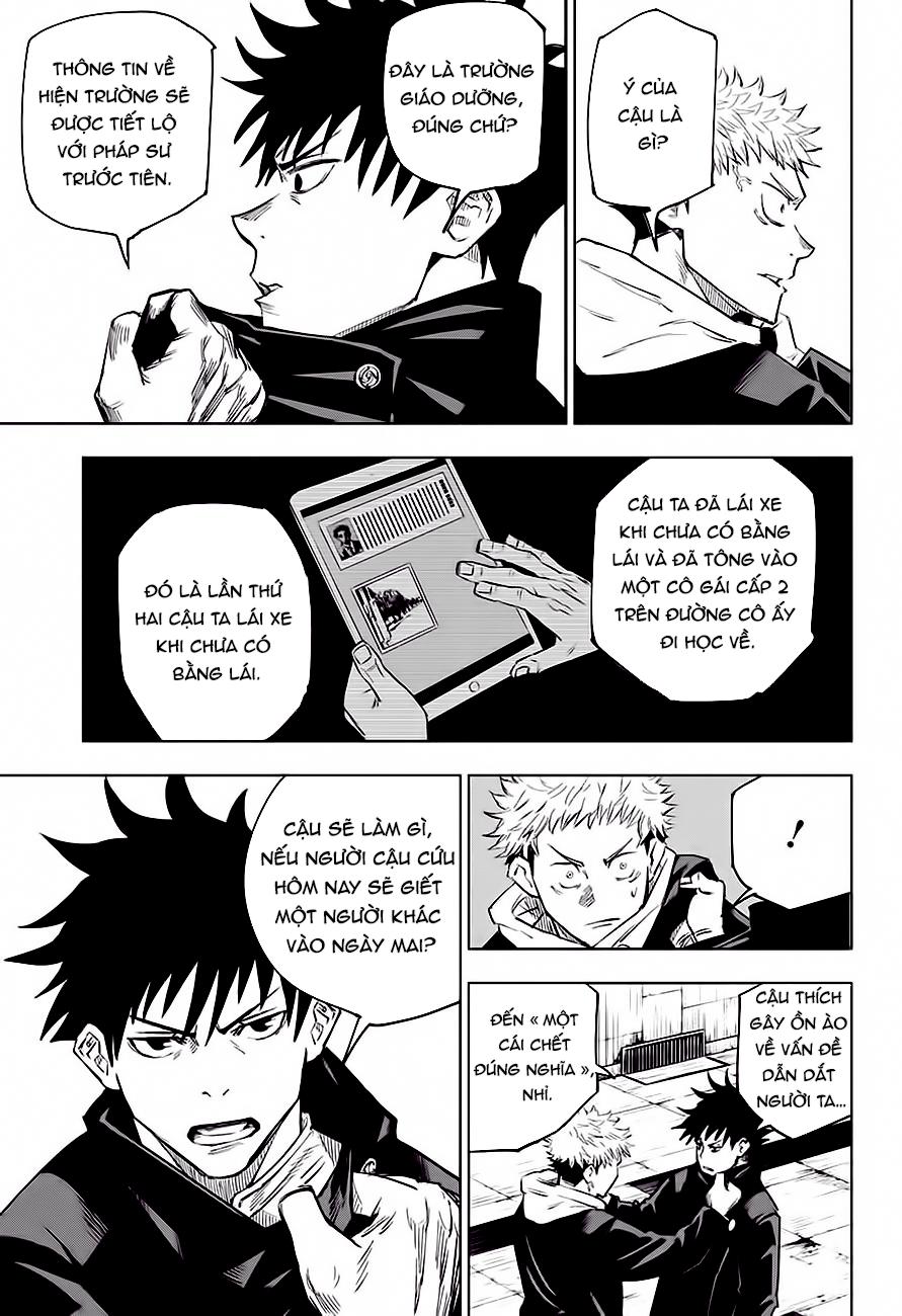 jujutsu kaisen - chú thuật hồi chiến chapter 6 16