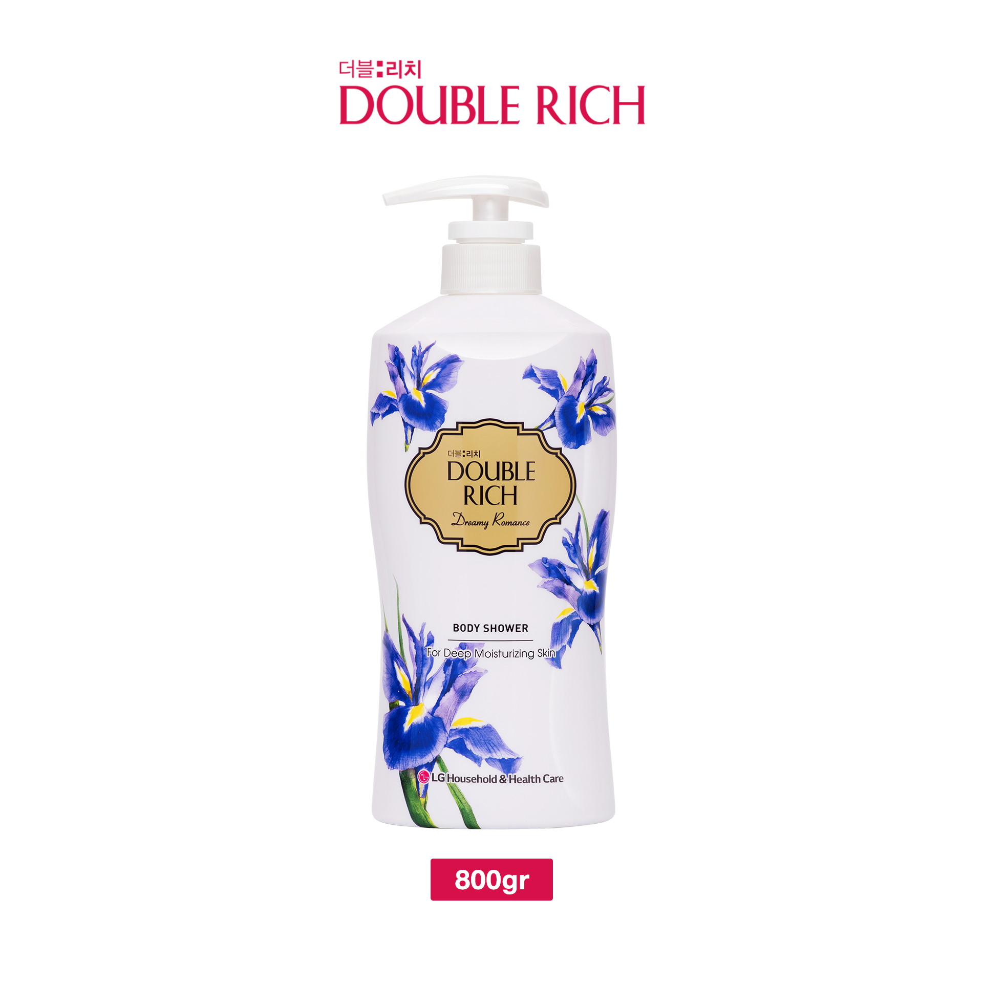 Sữa tắm Double Rich hương nước hoa 800g