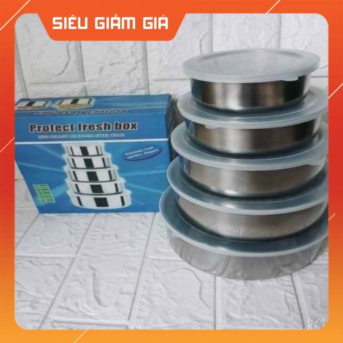 Bộ Thố Lạnh Inox 5 Món - Giao Hàng Toàn Quốc
