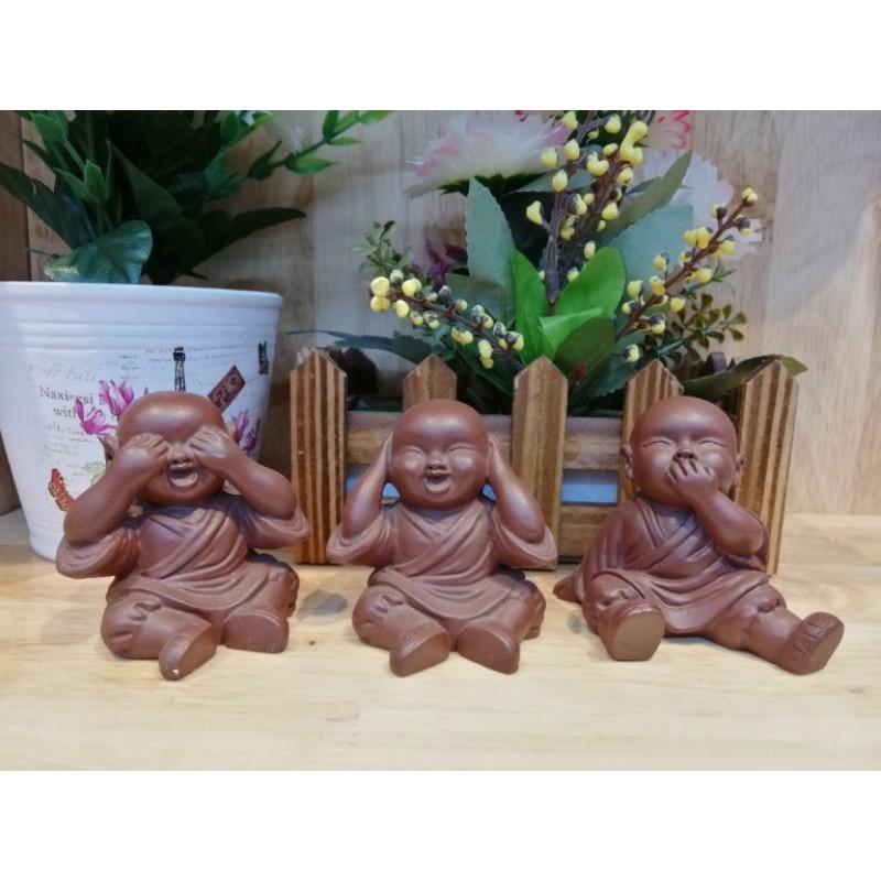 TƯỢNG TAM KHÔNG CAO 6 CM size trung