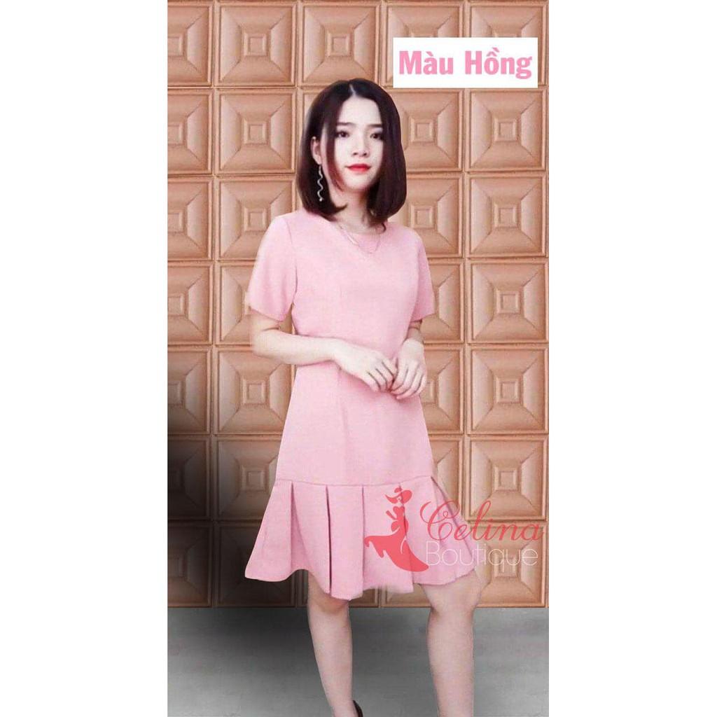 Váy đuôi cá xếp ly