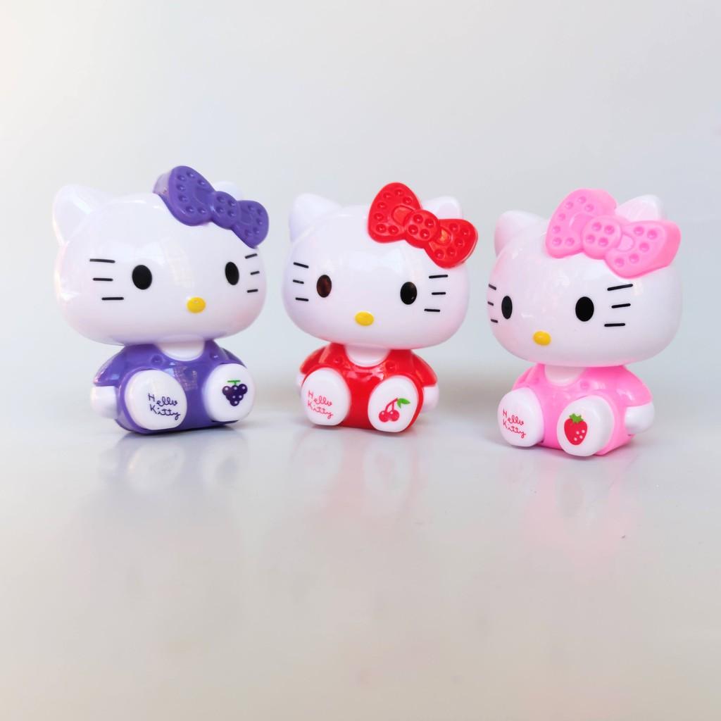 Phụ kiện mèo Kitty hoa quả đáng yêu trang trí tiểu cảnh, trang trí chậu cây, làm đồ thủ công