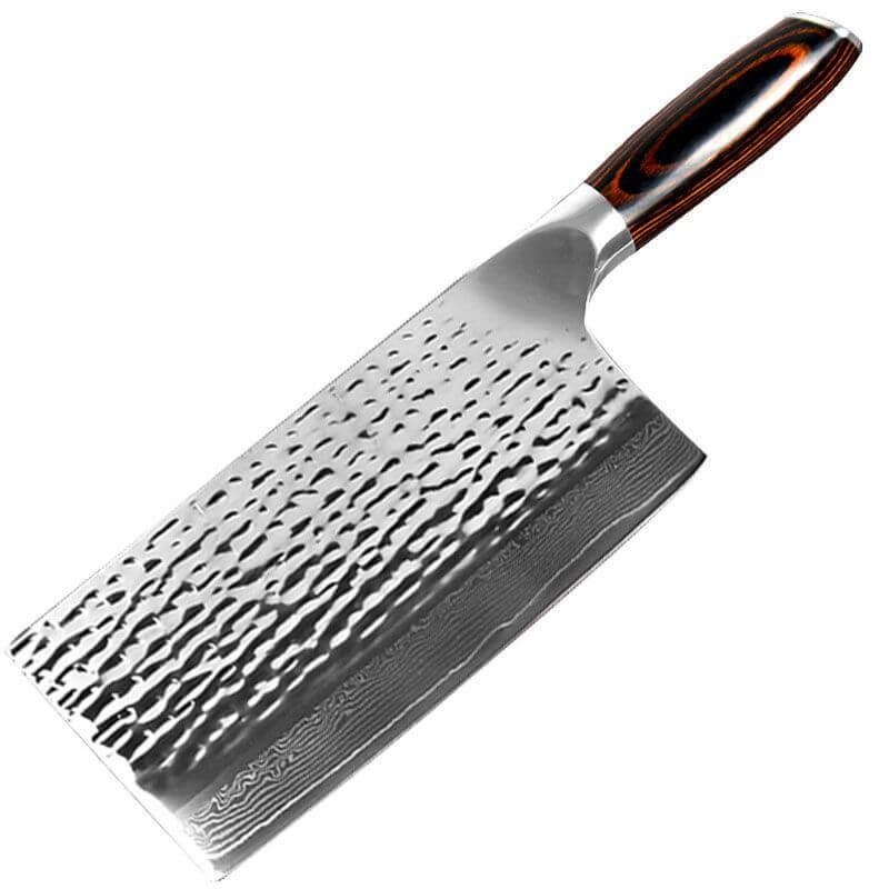 DAO - DAO BẾP NHẬT BẢN USUBA THÉP DAMASCUS MÃ YDT113 nt topcomshop vn