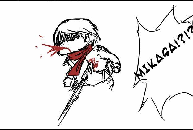 đại chiến titan - doujinshi về eremika chapter 8 10