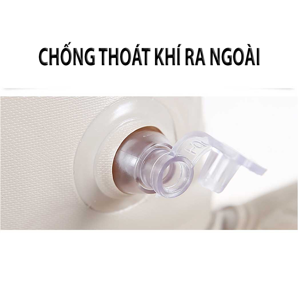 Đệm/Giường Hơi Cao Cấp Ô tô + Tặng Bơm Hơi và Cây Thông Thơm Treo Xe