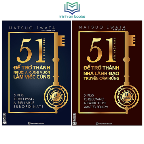 Combo Bộ 2 Cuốn 51 Chìa Khóa Vàng: Để Trở Thành Nhà Lãnh Đạo Truyền Cảm Hứng Và Người Ai Cũng Muốn Làm Việc Cùng - MinhAnBooks