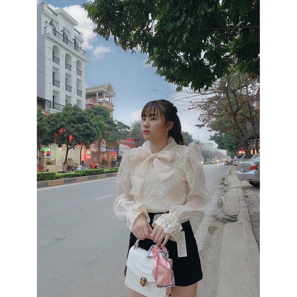 Áo Sơ Mi Kiểu - Aó Sơ Mi Nữ Đẹp Phù Hợp Đi Làm Hoặc Đi Chơi Dạo Phố
