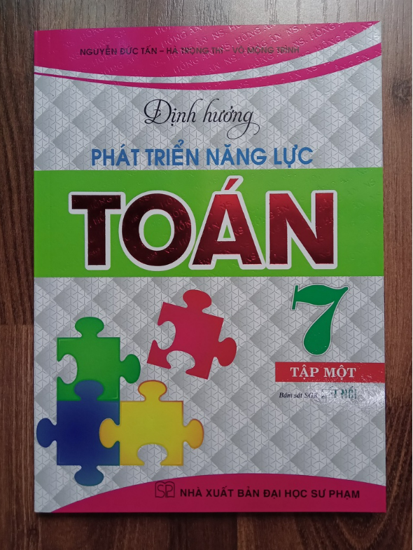 Sách - Combo Định Hướng Phát Triển Năng Lực Toán Lớp 7 - Tập 1 + Tập 2