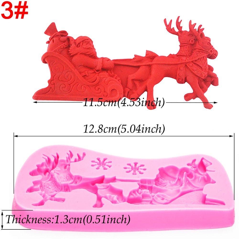 Khuôn silicon giáng sinh/noel