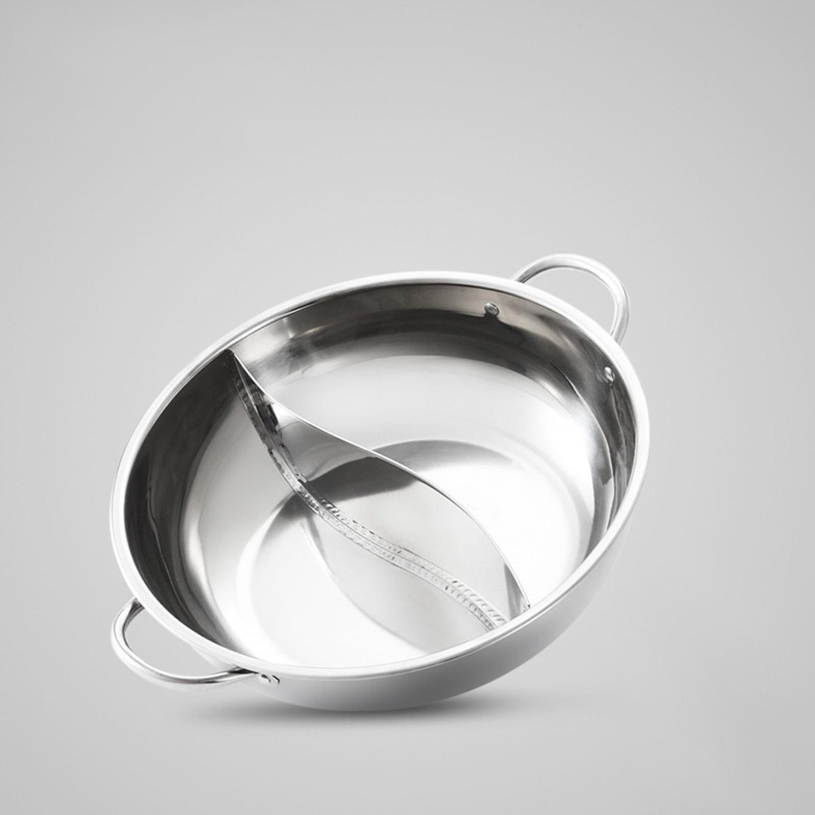 Pot with Divider Cookware Kitchenware Cookware Cooking Pot for