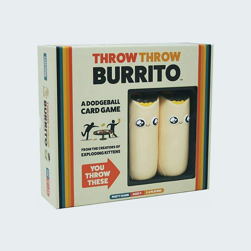 Throw Throw Burrito Dodgeball Bộ trò chơi Board Game thẻ ném bóng độc đáo vui nhộn