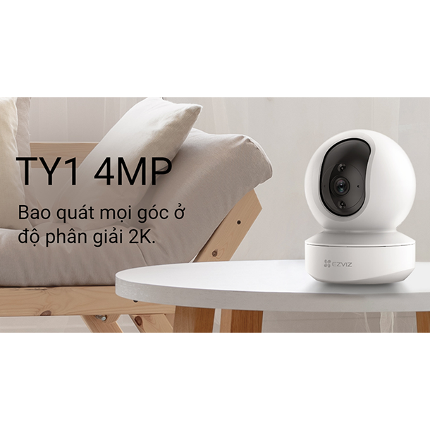 Camera IP Wifi EZVIZ TY1 4MP 1080P - Hàng Chính Hãng