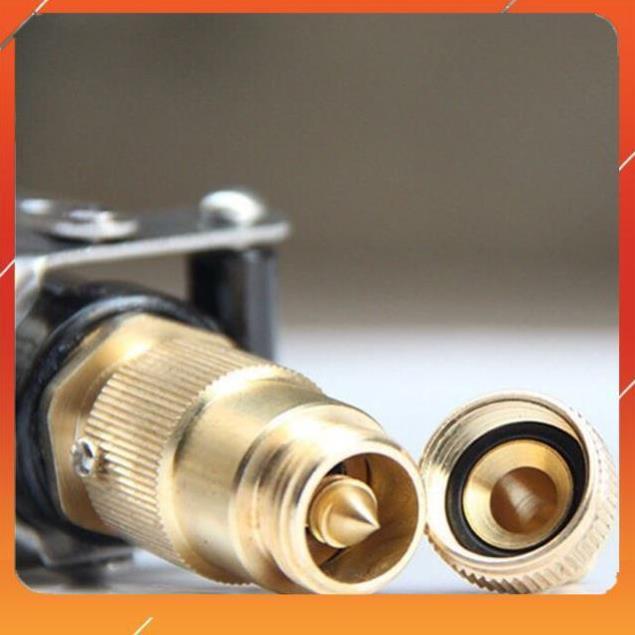 Đầu vòi tăng áp, đầu vòi rửa xe đầu đồng + đai 206236