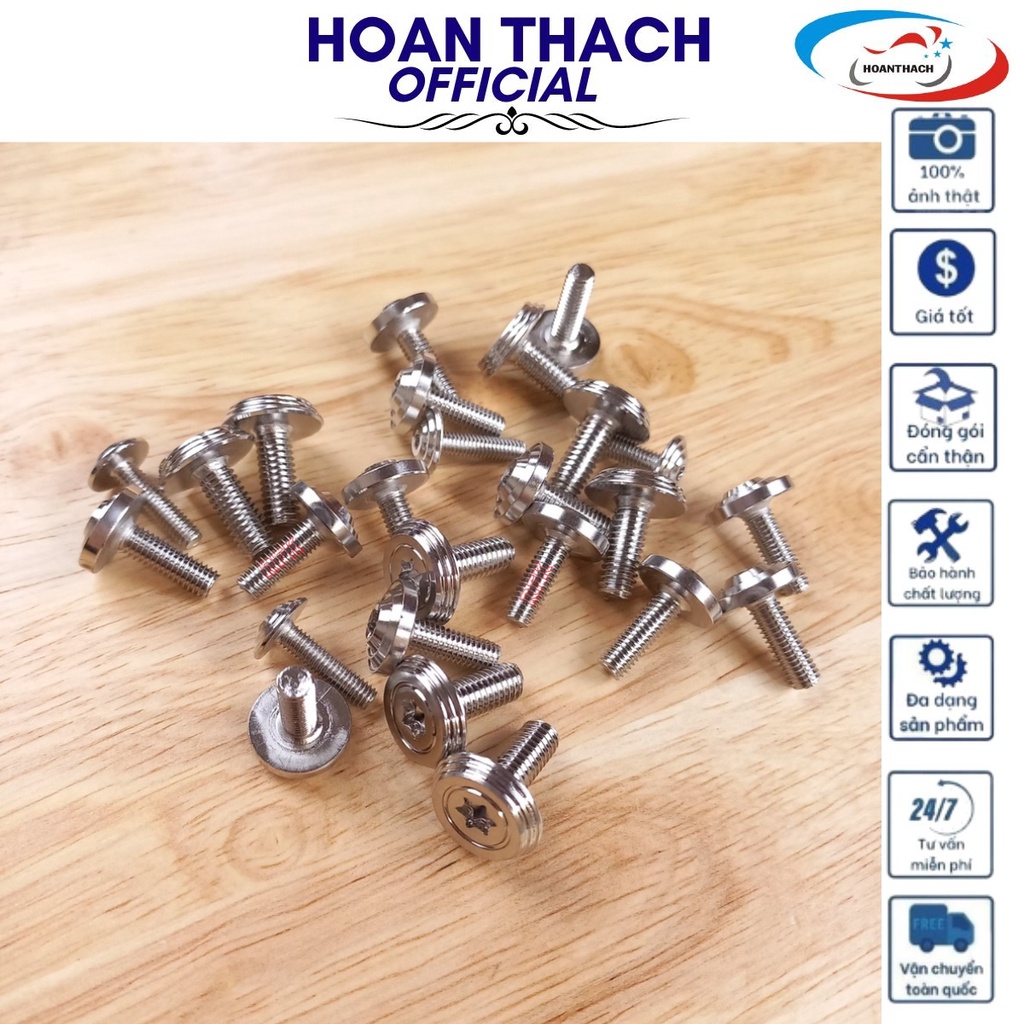 Bộ Ốc Áo Mẫu Thái Inox 304 cho xe máy Winner ( 25 con ), HOANTHACH SP017378