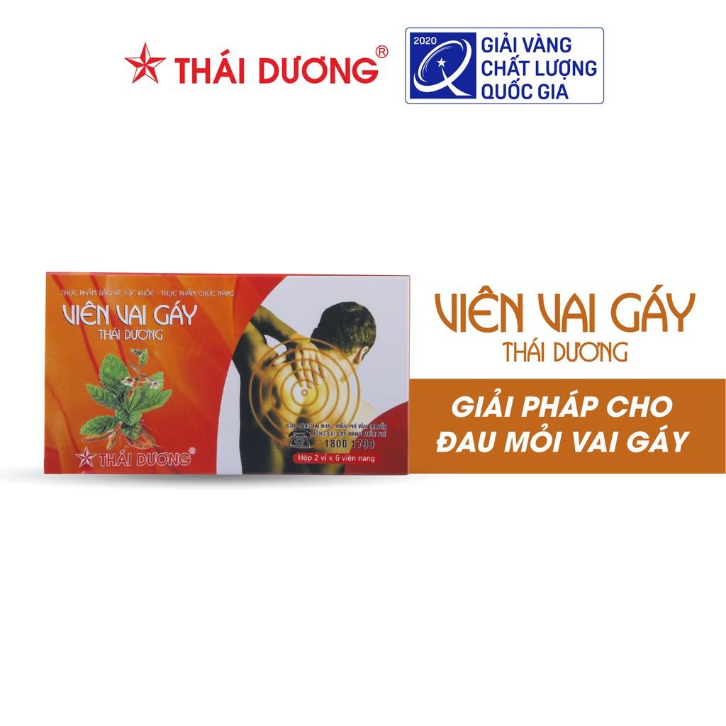 Viên uống Viên Vai Gáy Sao Thái Dương 12 viên/hộp