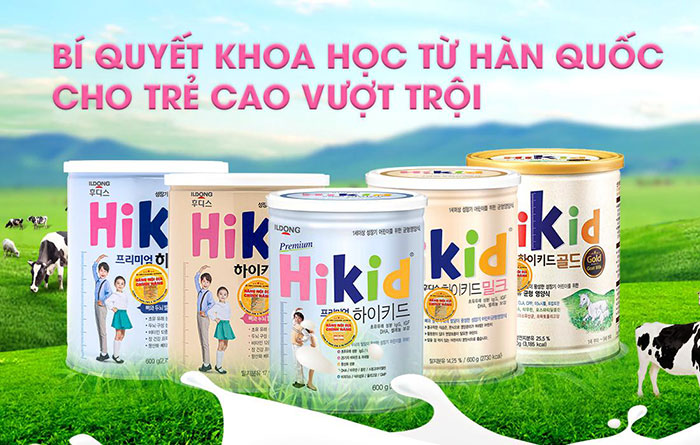 sữa dê hikid 700g (1-9 tuổi) - nhập khẩu hàn quốc 1