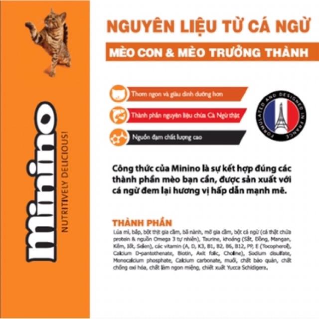 5 GÓI THỨC ĂN MININO 480GR