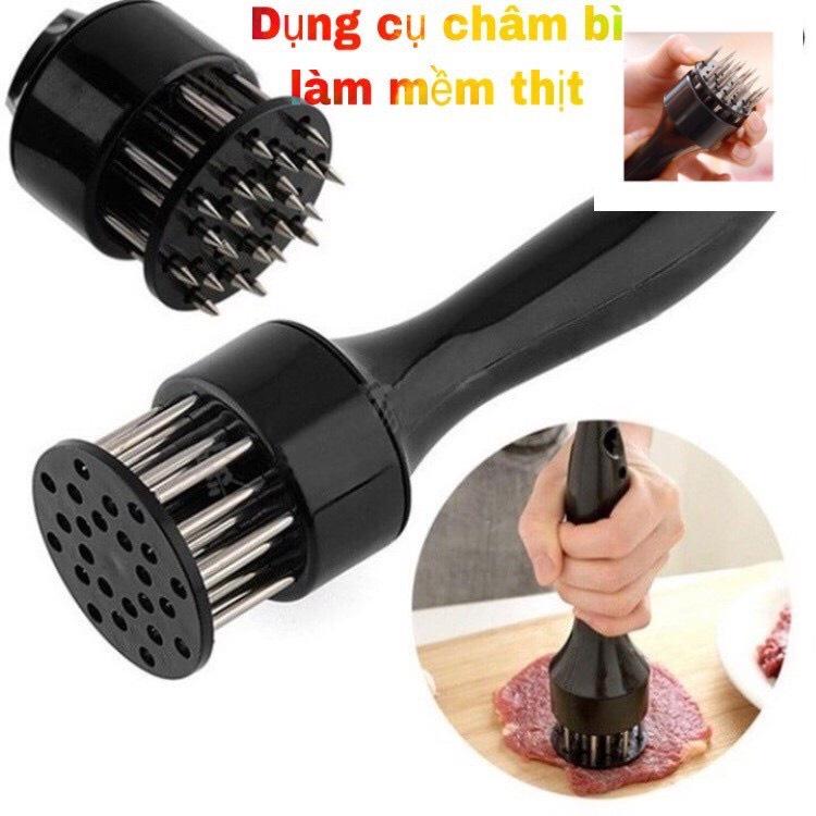 (Rẻ vô địch) Dụng cụ châm bì, châm thịt làm mềm, xâm bì làm thịt nướng, thịt rán chiên da giòn