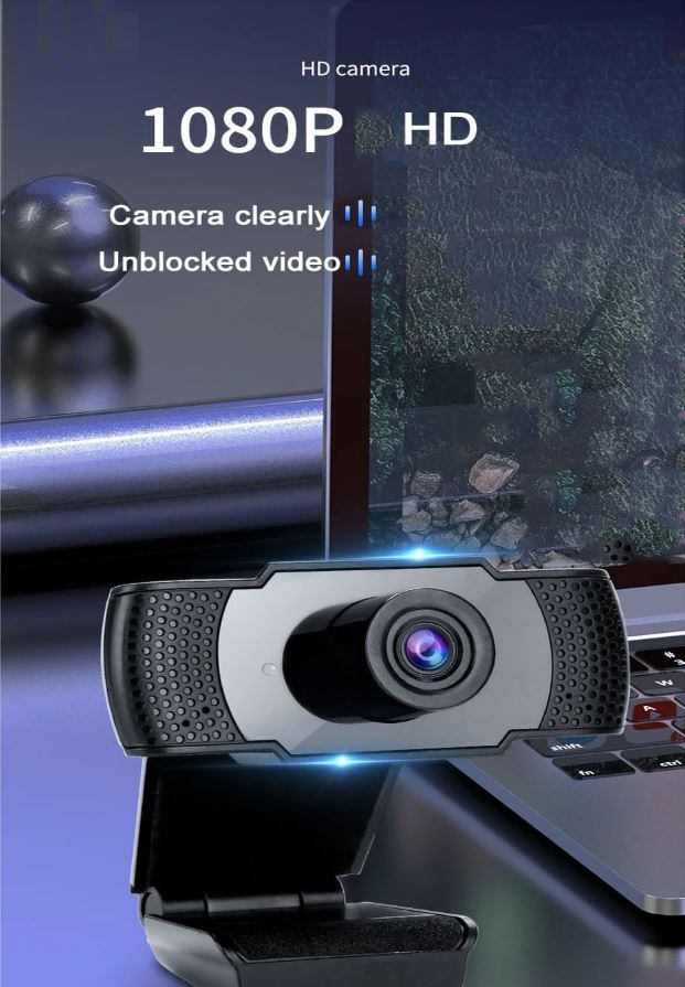 Bộ Webcam HD 1080P 2M pixel Inphic UC06 Camera có Mic lấy nét góc rộng dành cho máy tính bàn máy tính xách tay - Hàng chính hãng