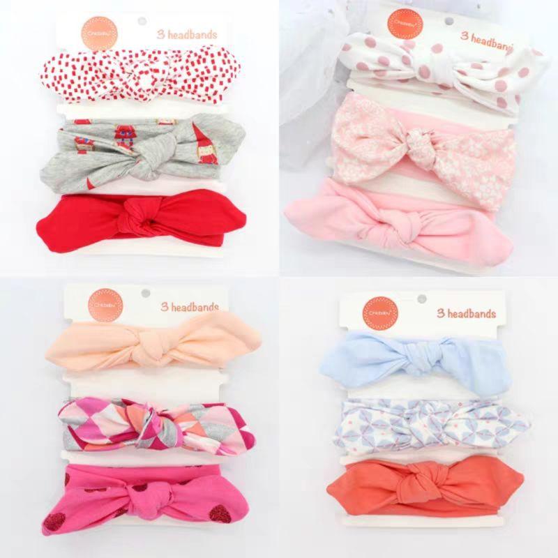 Set 3 Turban Cực Xinh Xắn Cho Em Bé