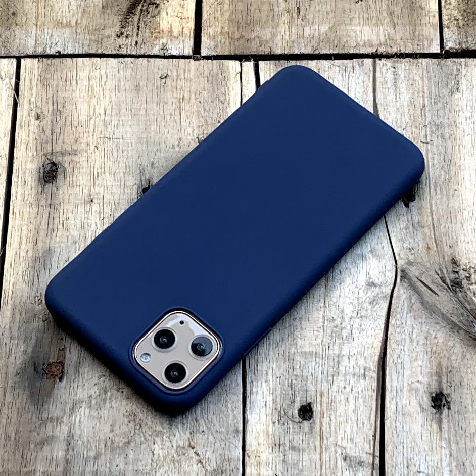 Ốp lưng dẻo mỏng màu xanh dương dành cho iPhone 11 Pro - Hàng chính hãng