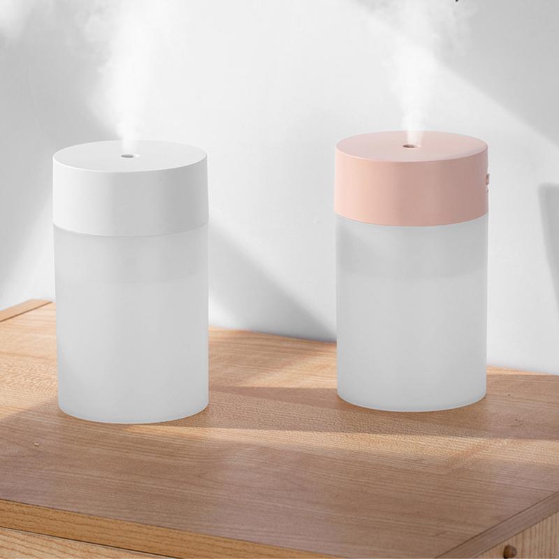 Máy Phun Sương Tạo Độ Ẩm Phun Sương Khuếch Tán Tinh Dầu Siêu Âm Thanh 260Ml Cổng USB Máy Phun Sương Tạo Độ Ẩm Mini Hương Thơm Khuếch Tán Dạng Cột Văn Phòng Của Máy Xông Tinh Dầu
