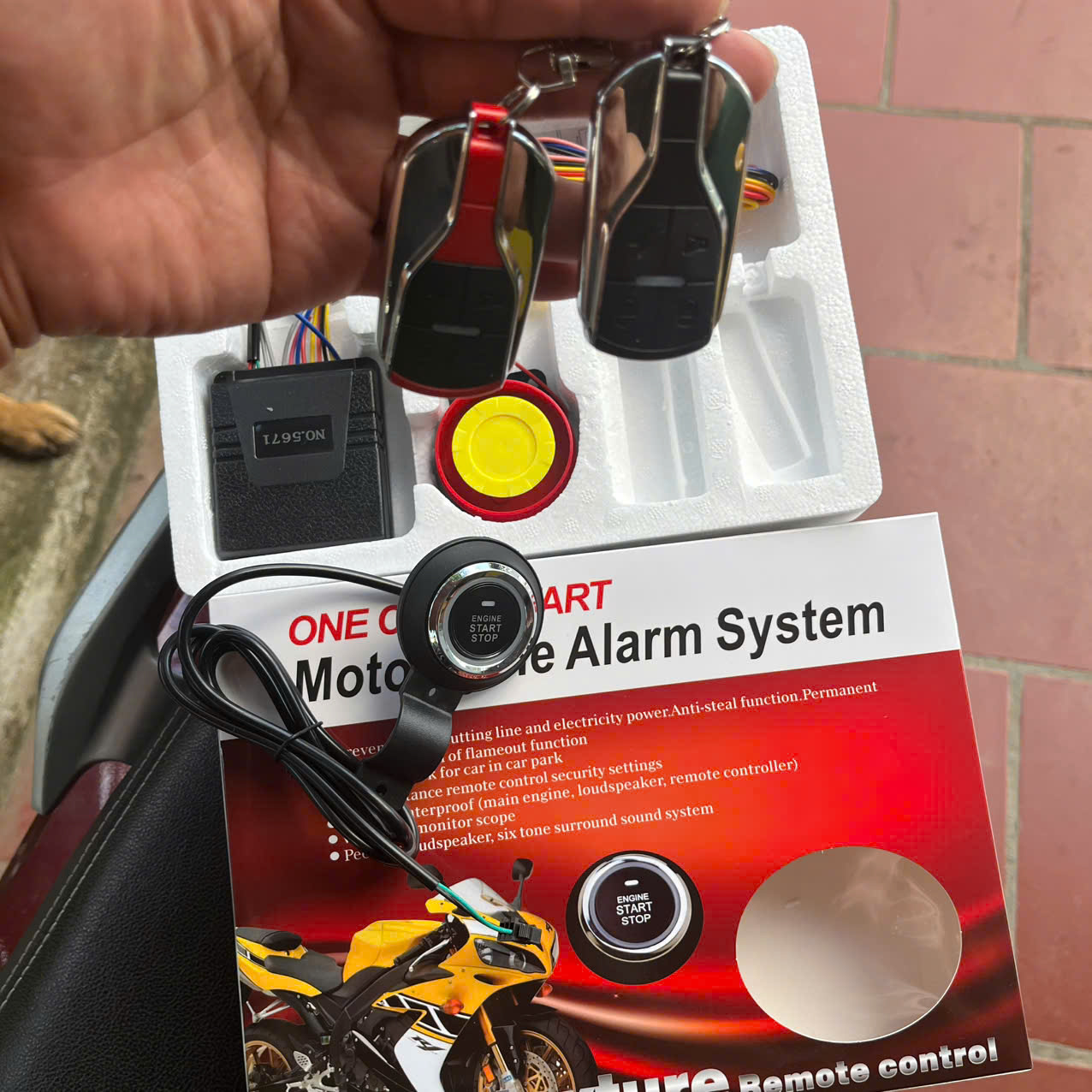 Smartkey Chống Trộm Xe Máy Cao Cấp – Công Nghệ Mới, Báo Động Nhạy, Phù Hợp Xe Tay Ga Xe Số