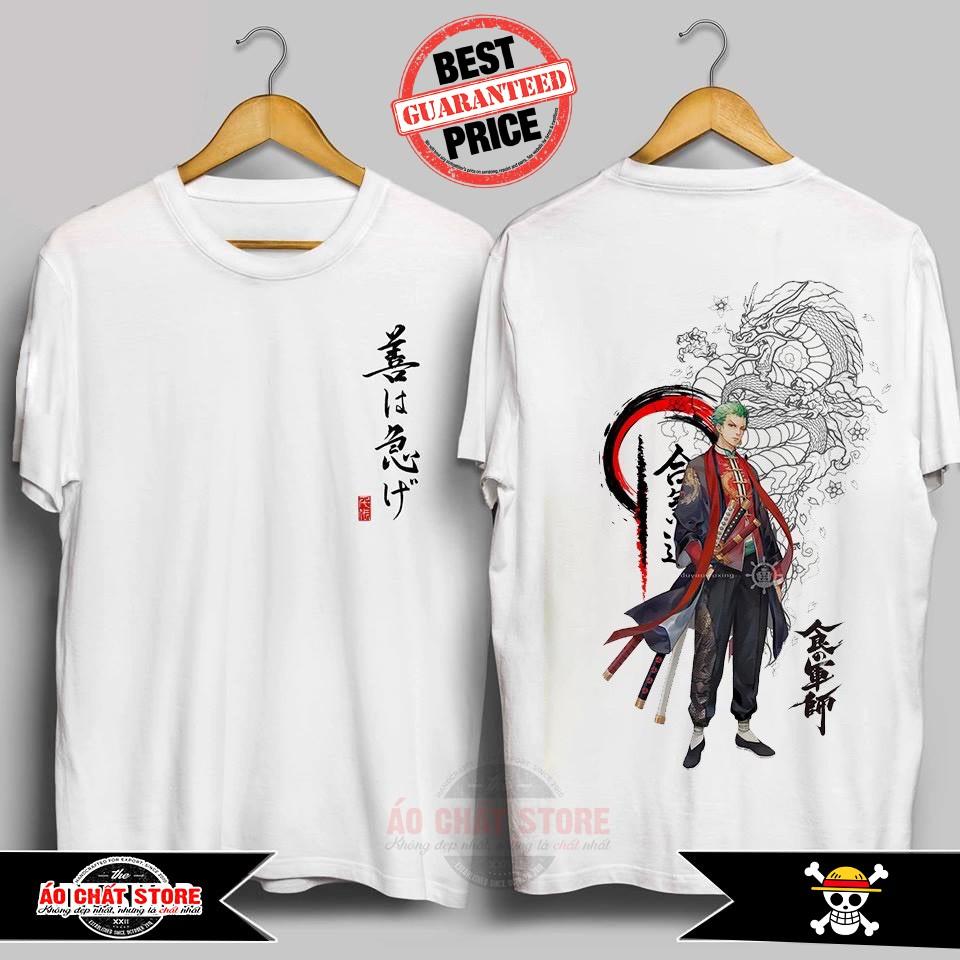 BST áo phông One Piece in hình đẹp Mẫu Áo in hình Luffy Gear 4 giá cực rẻ OP83