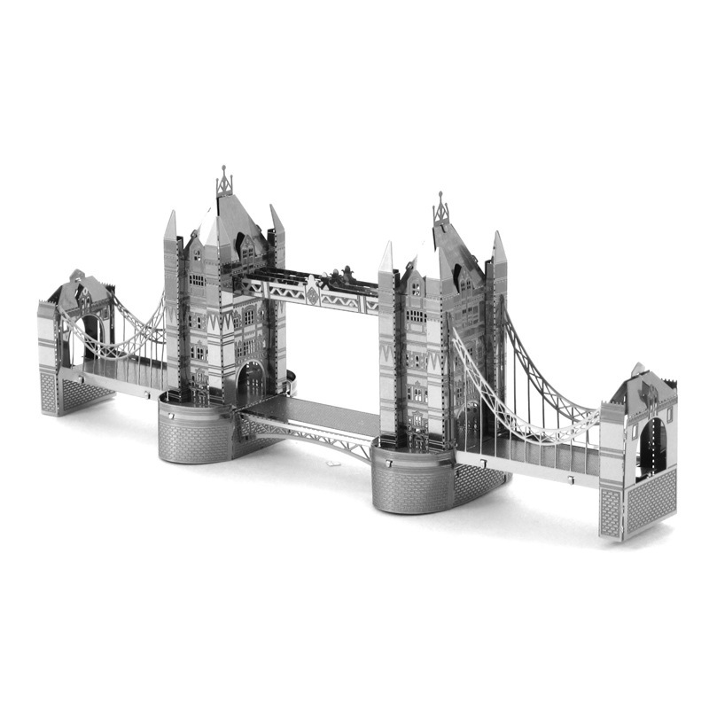 Mô Hình Lắp Ghép 3D Kim Loại Tự Ráp: Cầu Tháp Luân Đôn - Chưa Lắp