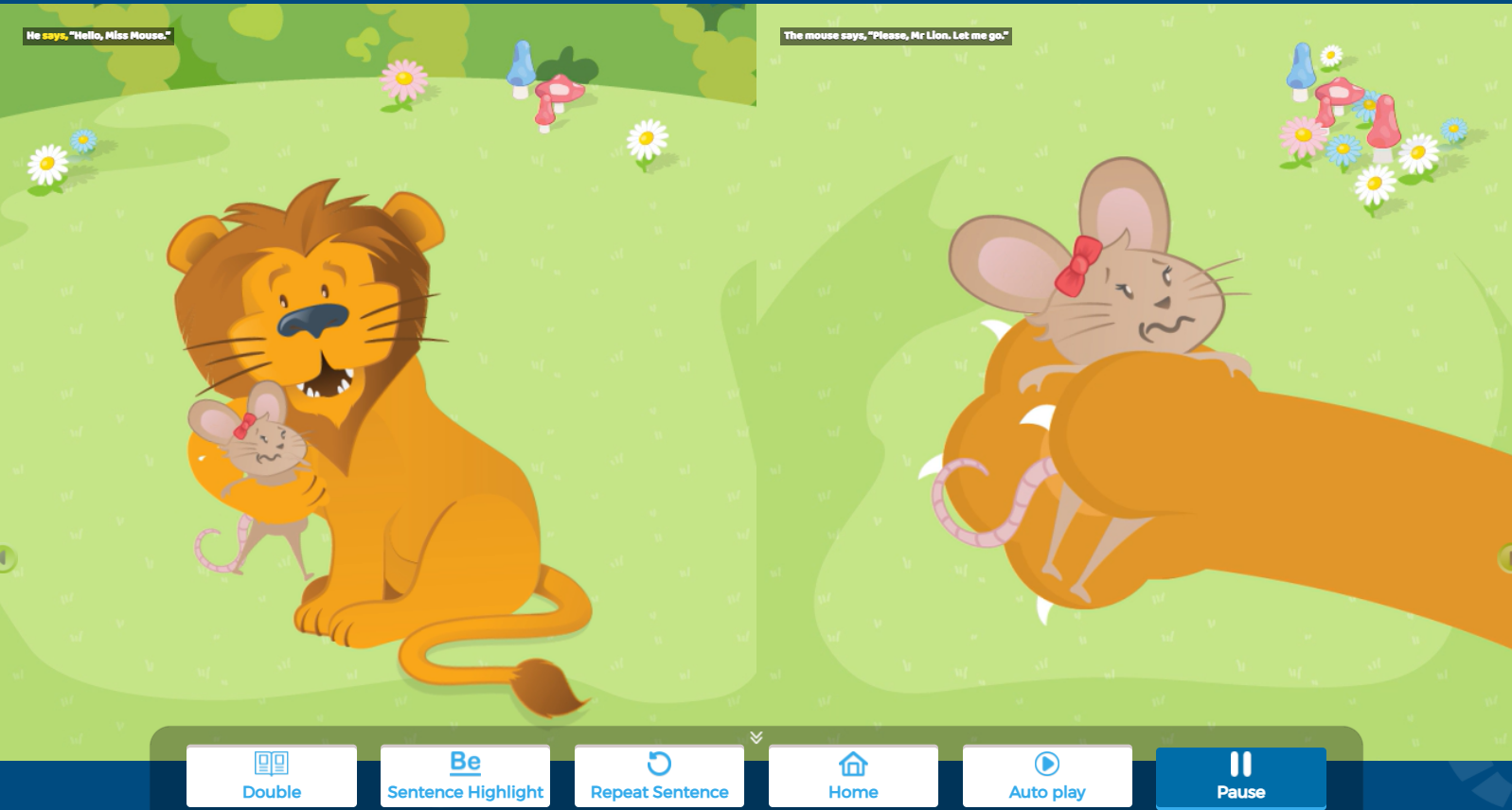 I-Learn Smart Start 1 Truyện đọc - The Lion and the Mouse