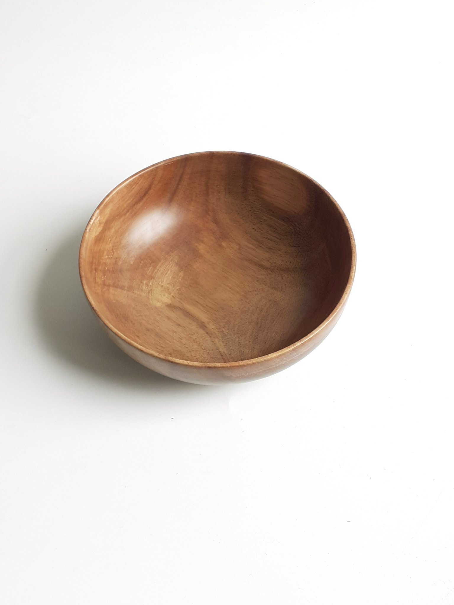 Bát Gỗ Keo Tự Nhiên Size 20x7cm Dùng Ăn Salad, Hoa Qủa, Decor Chụp Ảnh Của Vitrapro