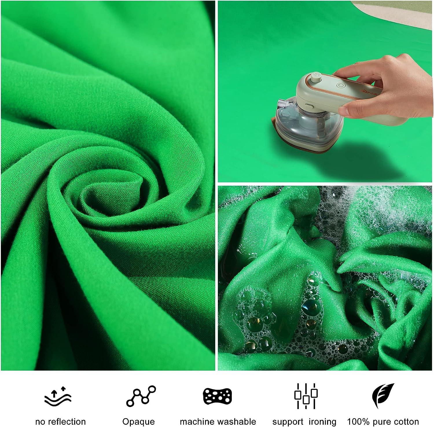Nền xanh, Phông nền 3×1m, Phông nền Studio chụp ảnh, Phông nền chụp ảnh màn hình xanh di động có thể gập lại bằng polyester, để chụp ảnh, truyền hình, quay video