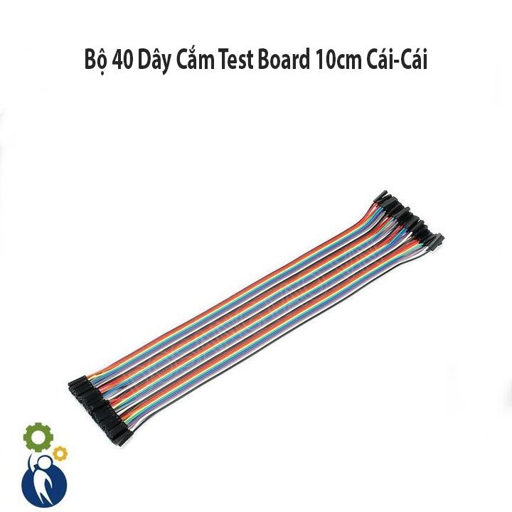 Bộ 40 Dây Cắm Test Board 10cm