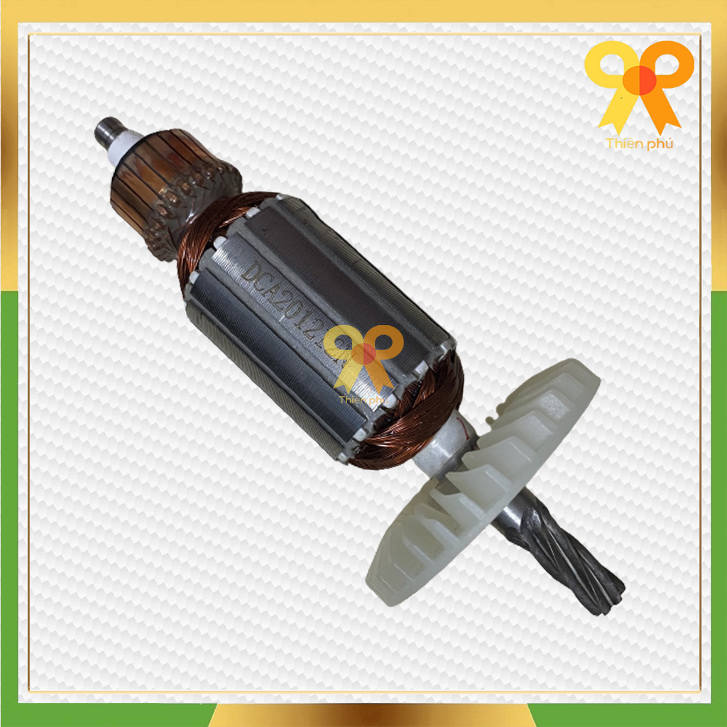 Rotor máy mài thẳng cho DCA ASS150 DSS150 Nhông 6 Răng sắc, Thân 41mm Dài 170mm