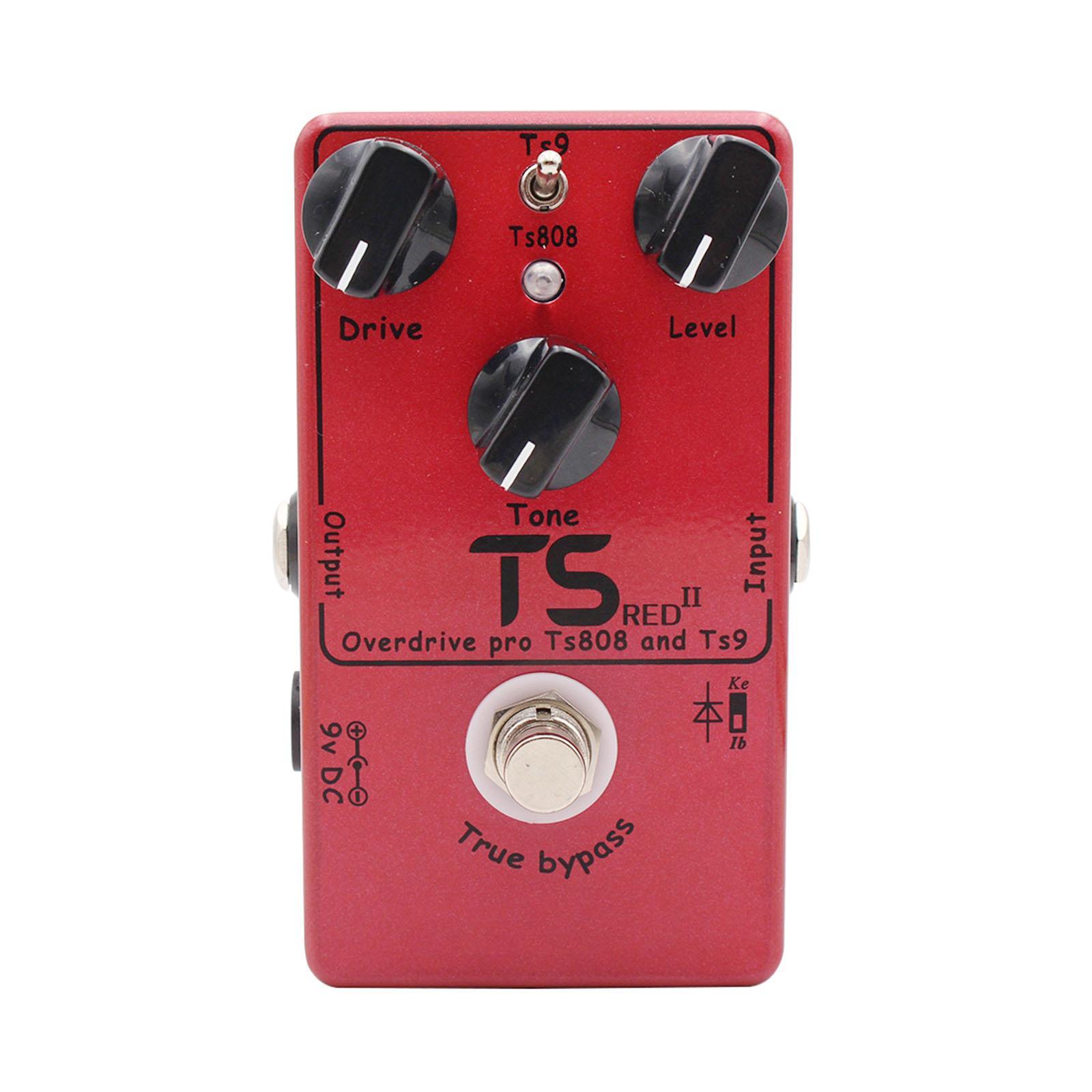 Overdrive Pedal Effects Pedal Compact Guitar Pedals for Bass Electric Guitar