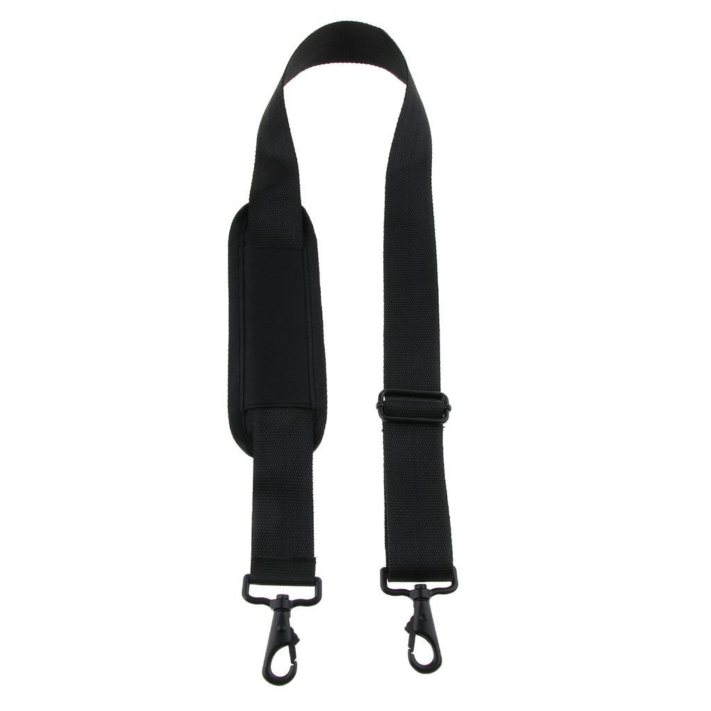 2pcs Acoustic Electric Guitar Bass Case Bag Adjustable Shoulder Strap Belt