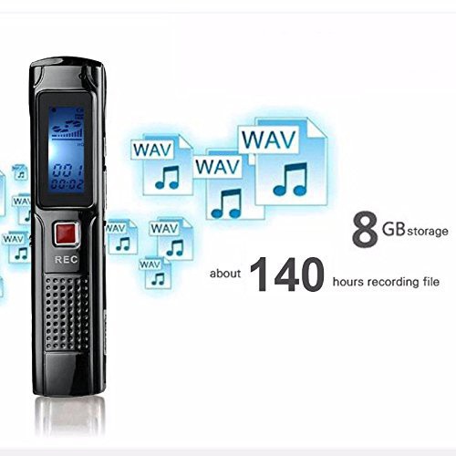 Máy Ghi Âm Digital Voice Recorder Bộ Nhớ 8GB