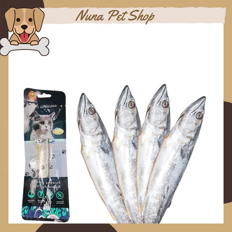 Cá thu biển hấp nguyên con ăn liền cho mèo - Taste The Sea (50gr)