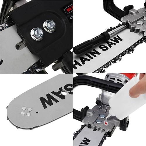Lưỡi cưa xích gắn máy mài cầm tay - CHAIN SAW LOẠI 1 - Có bình tra nhớt tự động - Bộ lưỡi cưa xích