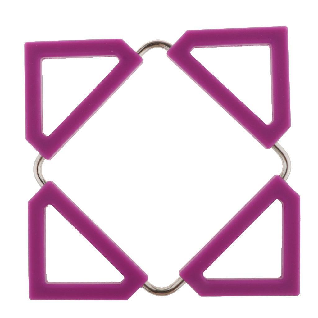 Expandable Steel Hot Pan Pot Holder Stand Trivet Table Mat Pad Home Kitchen