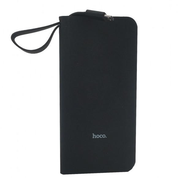 Pin sạc dự phòng Hoco 10000mAh vật liệu chống cháy ABS + PC bề mặt sang trọng ( Đen)  - Hàng chính hãng