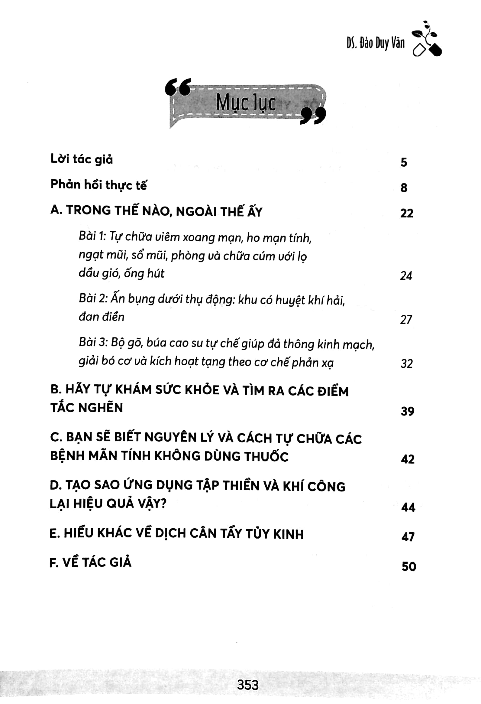 Tự Chữa Bệnh Không Dùng Thuốc (Tái Bản)_PD
