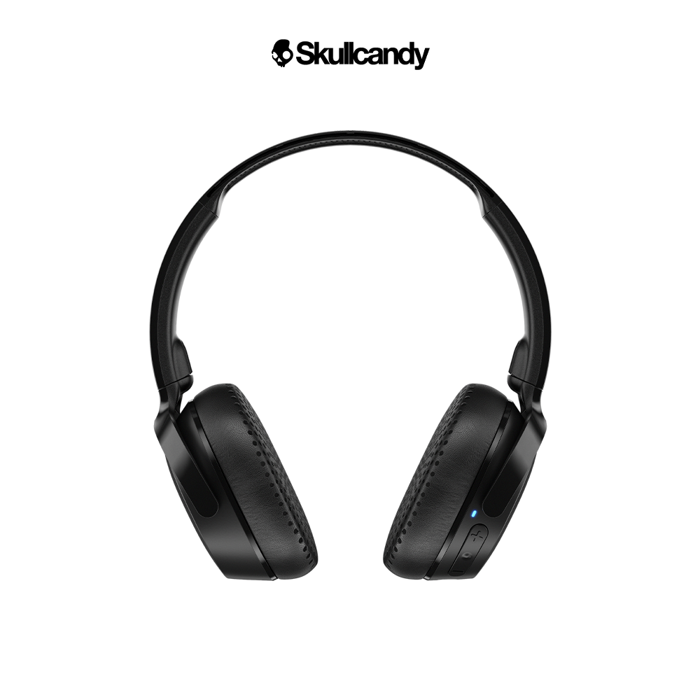 Tai nghe Headphone Skullcandy Riff Wireless 2 - Màu đen - Không dây - Xuyên âm - Chống nước - Pin 34 giờ - Hàng chính hãng