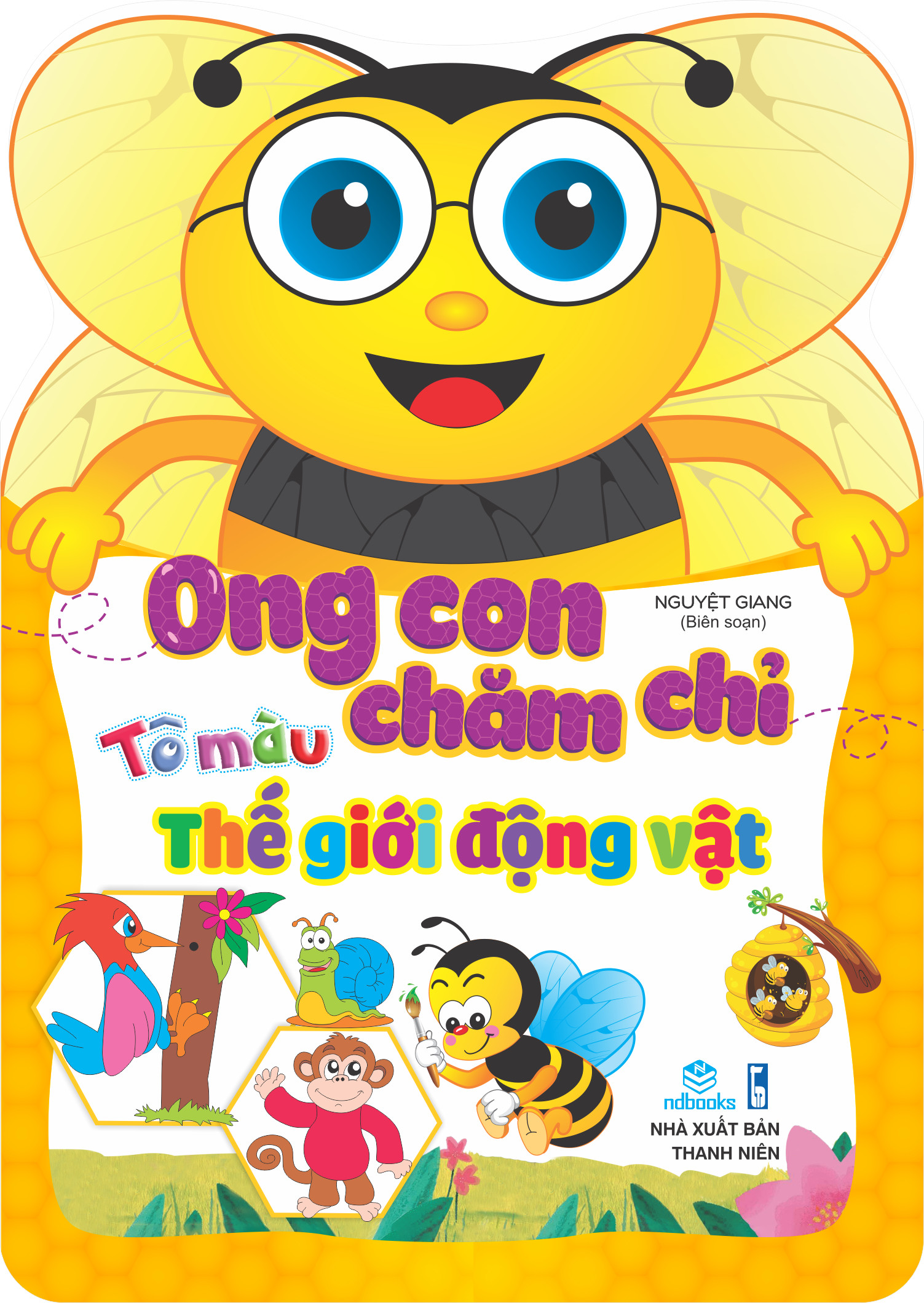 Sách - Combo 7 cuốn Tô Màu: Ong Con Chăm Chỉ - ndbooks