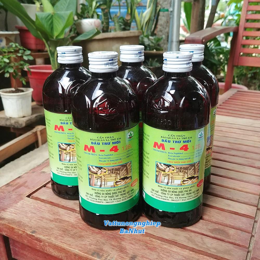 Dầu Trừ Mối M-4 1.2SL Chai 450ml Trừ Mối Hiệu Quả Tận Gốc