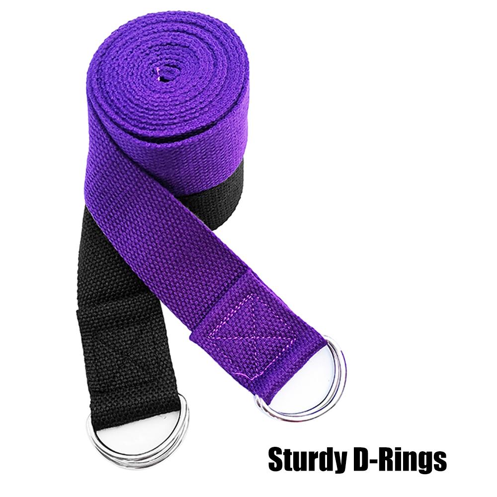 Dây đeo/dãn cơ cho yoga có khóa chữ D